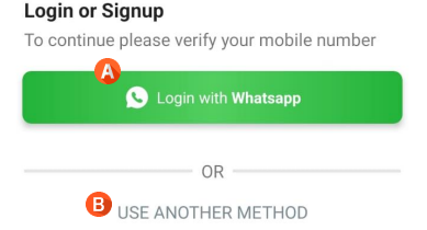 how to login - Procedure